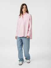 Indlæs billede til gallerivisning NEO NOIR Dalma Stripe Stone Shirt Pink
