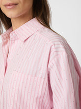 Indlæs billede til gallerivisning NEO NOIR Dalma Stripe Stone Shirt Pink
