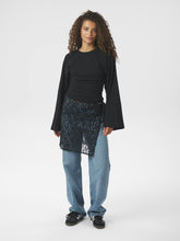 Indlæs billede til gallerivisning NEO NOIR Diffana Wrap Skirt Black
