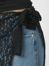 Indlæs billede til gallerivisning NEO NOIR Diffana Wrap Skirt Black
