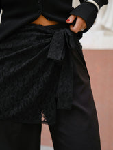 Indlæs billede til gallerivisning NEO NOIR Diffana Wrap Skirt Black
