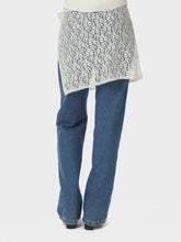 Indlæs billede til gallerivisning NEO NOIR Diffana Wrap Skirt Creme
