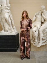 Indlæs billede til gallerivisning NEO NOIR Massima Botanical Border Blouse Black
