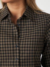 Indlæs billede til gallerivisning NEO NOIR Rosa Mini Check Shirt Black
