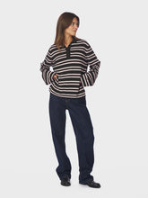 Indlæs billede til gallerivisning NEO NOIR Mala Polo Knit Blouse Dark Brown
