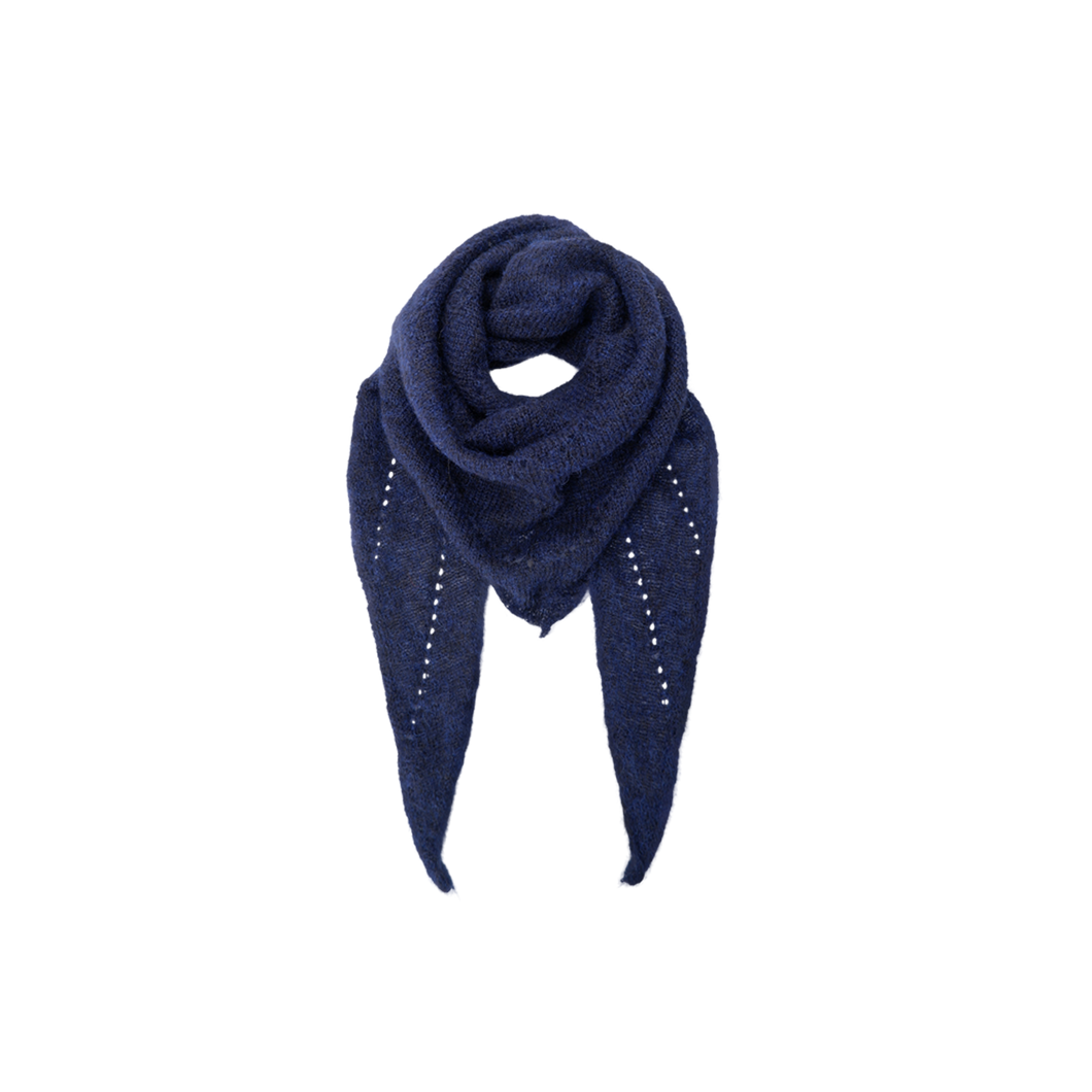 BLACK COLOUR Bcdell Knitted Scarf Navy