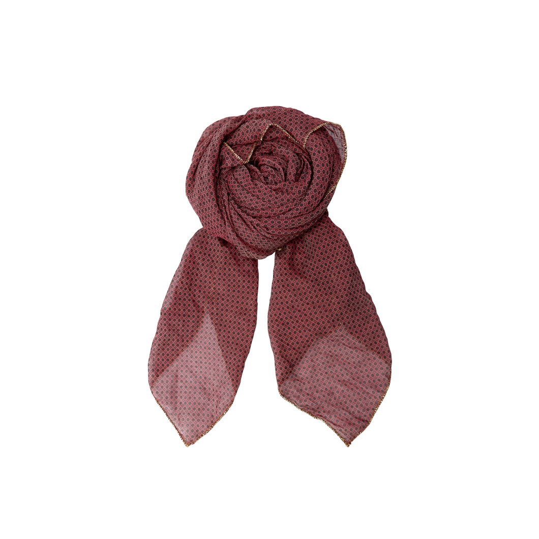 BLACK COLOUR Bcbabette Scarf Dark Berry
