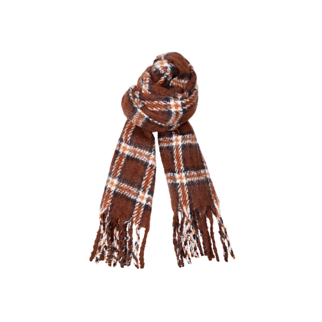 BLACK COLOUR Bcpauline Chekeres Winter Scarf Mocca