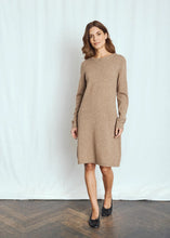 Indlæs billede til gallerivisning BRUUN &amp; STENGADE Iselin Reg. Fit Dress Brown

