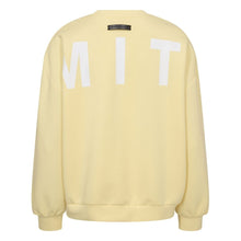 Indlæs billede til gallerivisning HAUTE L'AMITIE Maxi Split Logo Sweat Yellow
