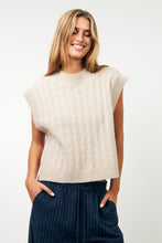 Indlæs billede til gallerivisning LOLLYS LAUNDRY Finn Vest Beige
