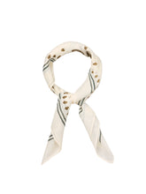 Indlæs billede til gallerivisning BECK SÖNDERGAARD Bloom Paisley Cotta Scarf Birch White
