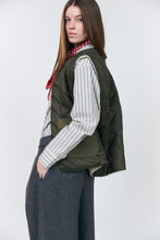 Indlæs billede til gallerivisning LOLLYS LAUNDRY Unity Vest Dark Green
