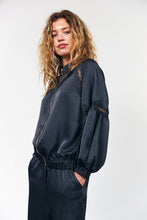 Indlæs billede til gallerivisning LOLLYS LAUNDRY Catalinall Jacket Washed Black
