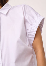 Indlæs billede til gallerivisning CO' COUTURE Poppy Elastic Cuff Shirt Hvid
