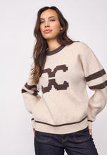 Indlæs billede til gallerivisning CO' COUTURE Row Coco Logo Knit Creme
