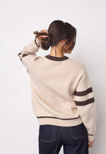 Indlæs billede til gallerivisning CO' COUTURE Row Coco Logo Knit Creme
