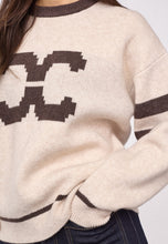 Indlæs billede til gallerivisning CO' COUTURE Row Coco Logo Knit Creme
