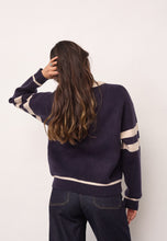Indlæs billede til gallerivisning CO' COUTURE Row Coco Logo Knit Navy
