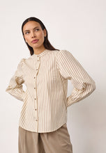 Indlæs billede til gallerivisning CO' COUTURE Sigrid Stripe Shirt Bone
