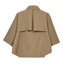 Indlæs billede til gallerivisning CO&#39; COUTURE Francis Crop Cape Jacket Khaki
