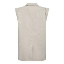 Indlæs billede til gallerivisning CO&#39; COUTURE Lisa Linen Wing Vest Bone
