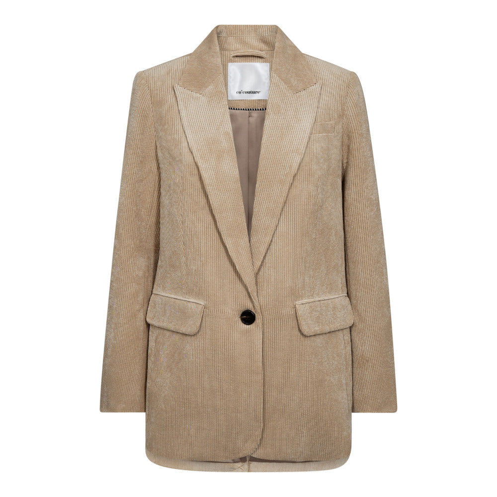 CO' COUTURE Daisy Cord Blazer Sand