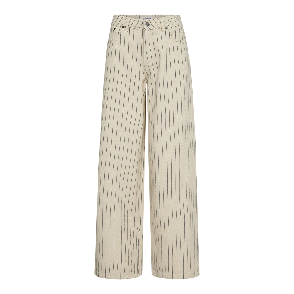 CO' COUTURE Light Pin Wide Jeans Bone