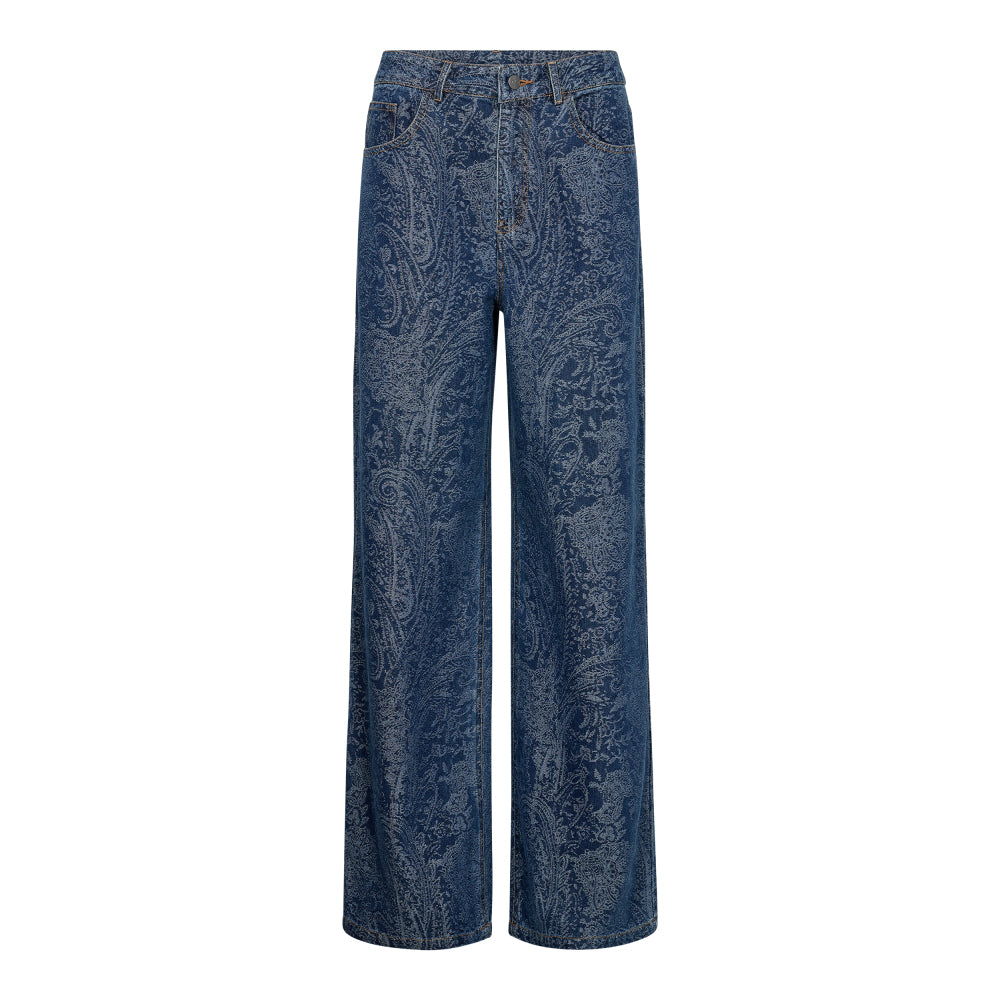 CO' COUTURE Dean Denim Wide Pant Denim Blue