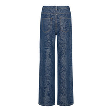 Indlæs billede til gallerivisning CO&#39; COUTURE Dean Denim Wide Pant Denim Blue
