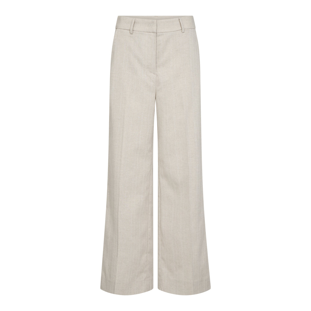 CO' COUTURE Lisa Linen Wide Pant Bone