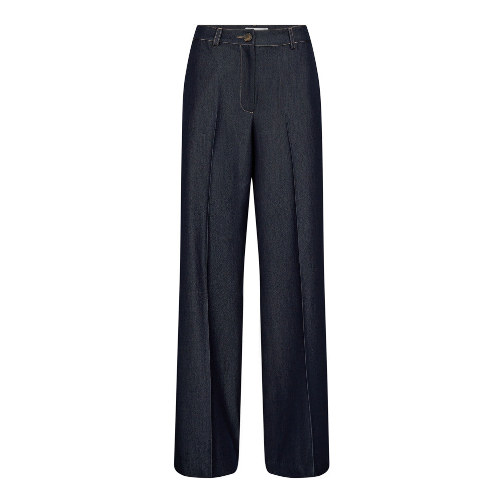 CO' COUTURE Terry Denim Bukser Dark Denim