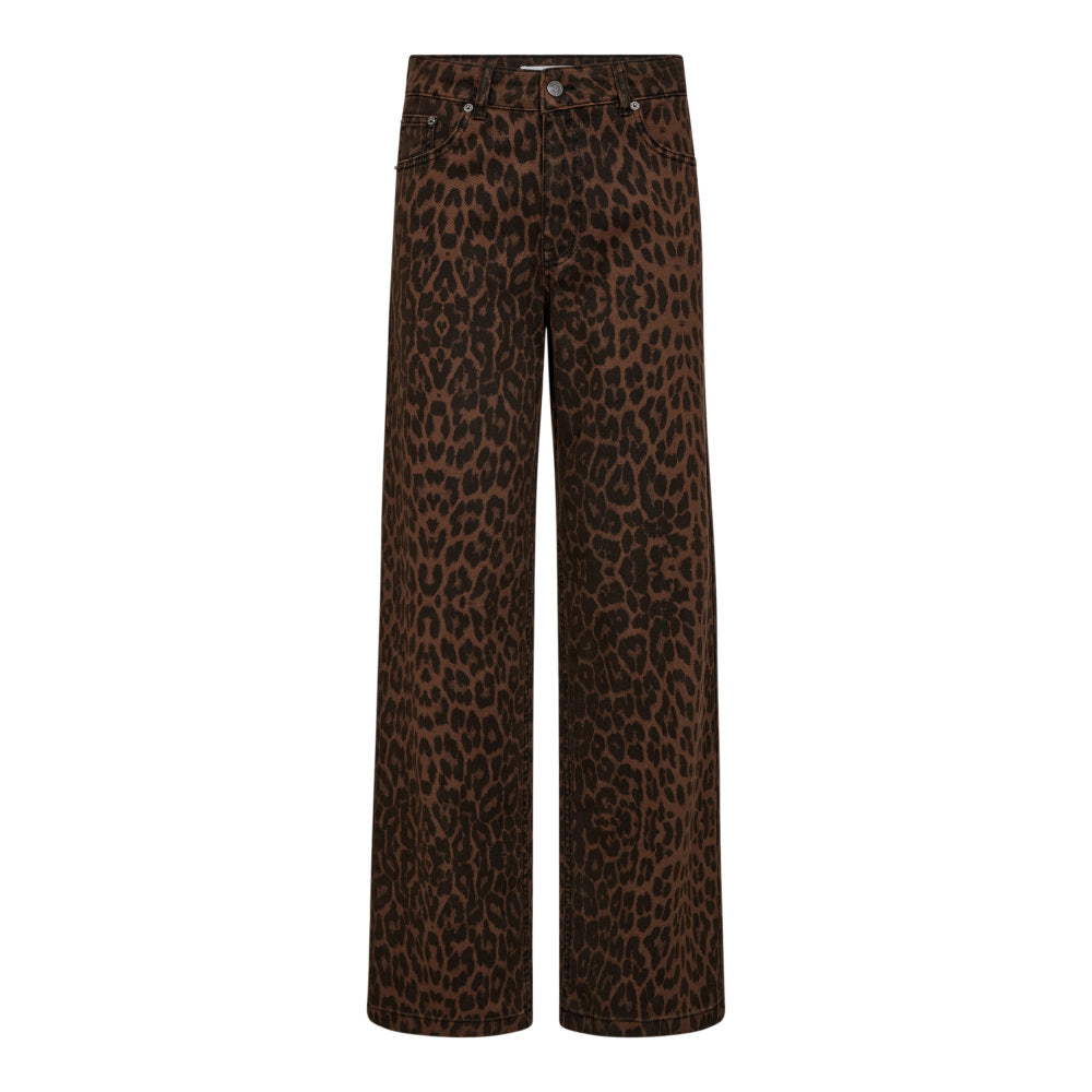 CO' COUTURE Leo Wide New Wide Pant Dark Brown