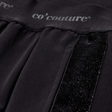 Indlæs billede til gallerivisning CO&#39; COUTURE Amina Logo Shimmer Pant Sort
