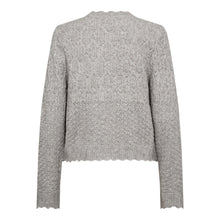 Indlæs billede til gallerivisning CO&#39; COUTURE Pointelle Cardigan Pale Grey
