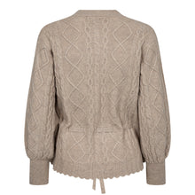 Indlæs billede til gallerivisning CO&#39; COUTURE Row Cable Tie Cardigan Bone
