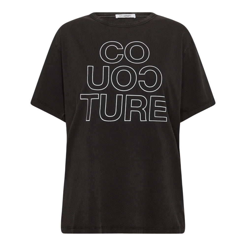 CO'COUTURE Acid Outline Oversize Tee Sort