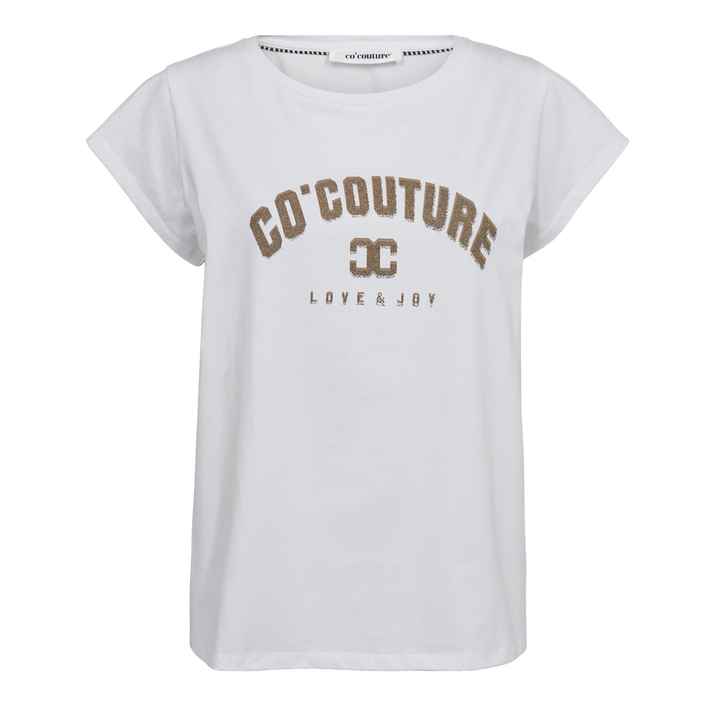 CO' COUTURE Dust Print Tee White