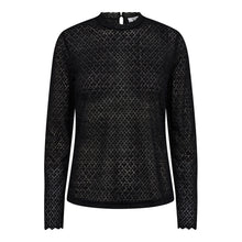 Indlæs billede til gallerivisning CO&#39; COUTURE Narnia Lace Blouse Black
