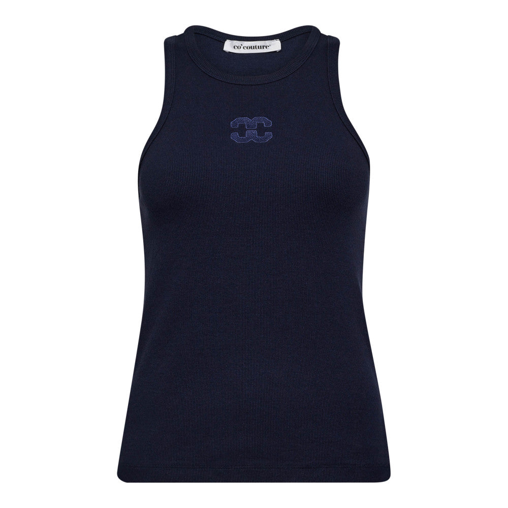 CO' COUTURE Sahara Tank Top Navy
