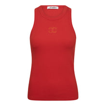 Indlæs billede til gallerivisning CO&#39; COUTURE Sahara Embroidery Tank Top Red
