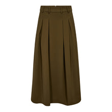 Indlæs billede til gallerivisning CO&#39; COUTURE Anya Pleat Skirt Military Olive
