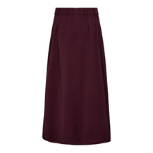 Indlæs billede til gallerivisning CO&#39; COUTURE Anya Pleat Skirt Wine Red
