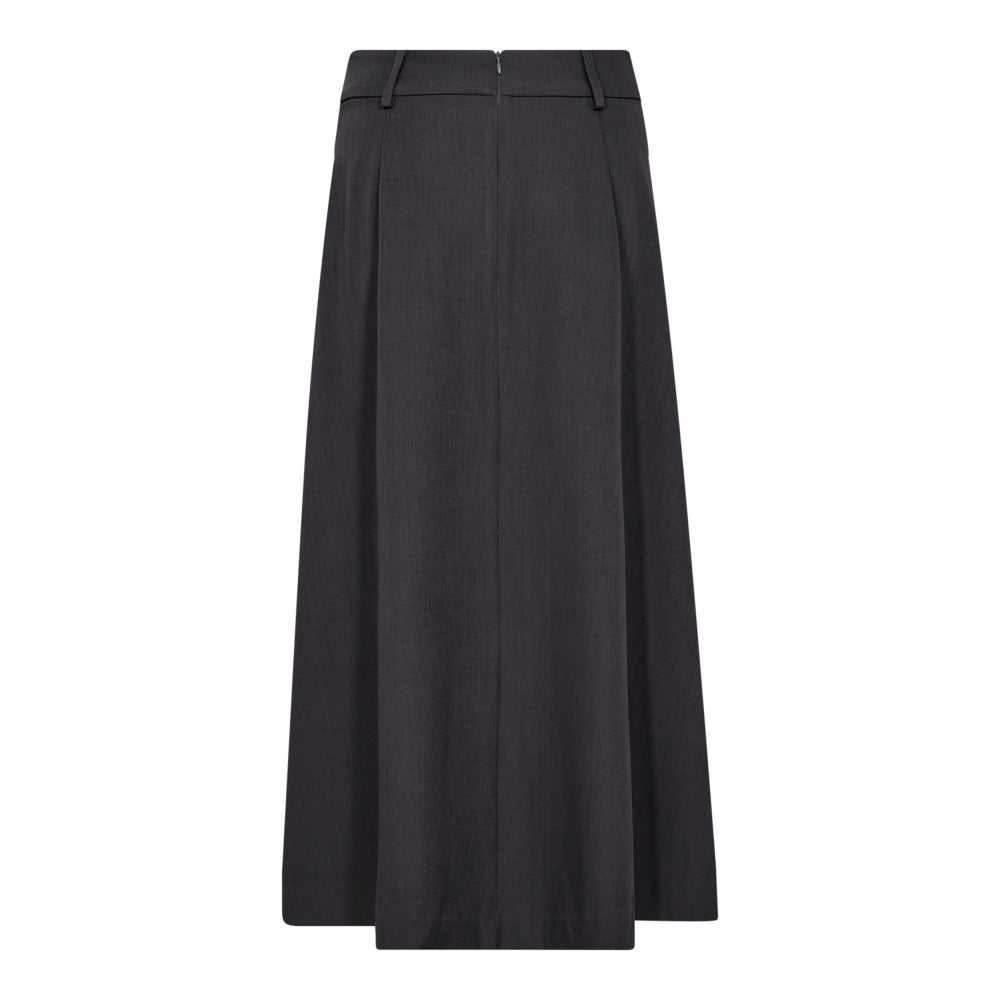 CO' COUTURE Luna Pocket Pleat Skirt Mid Grey