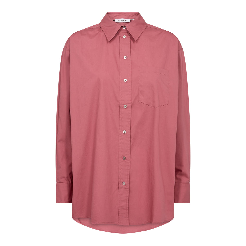 CO' COUTURE Coris Oversize Shirt Rhubarb