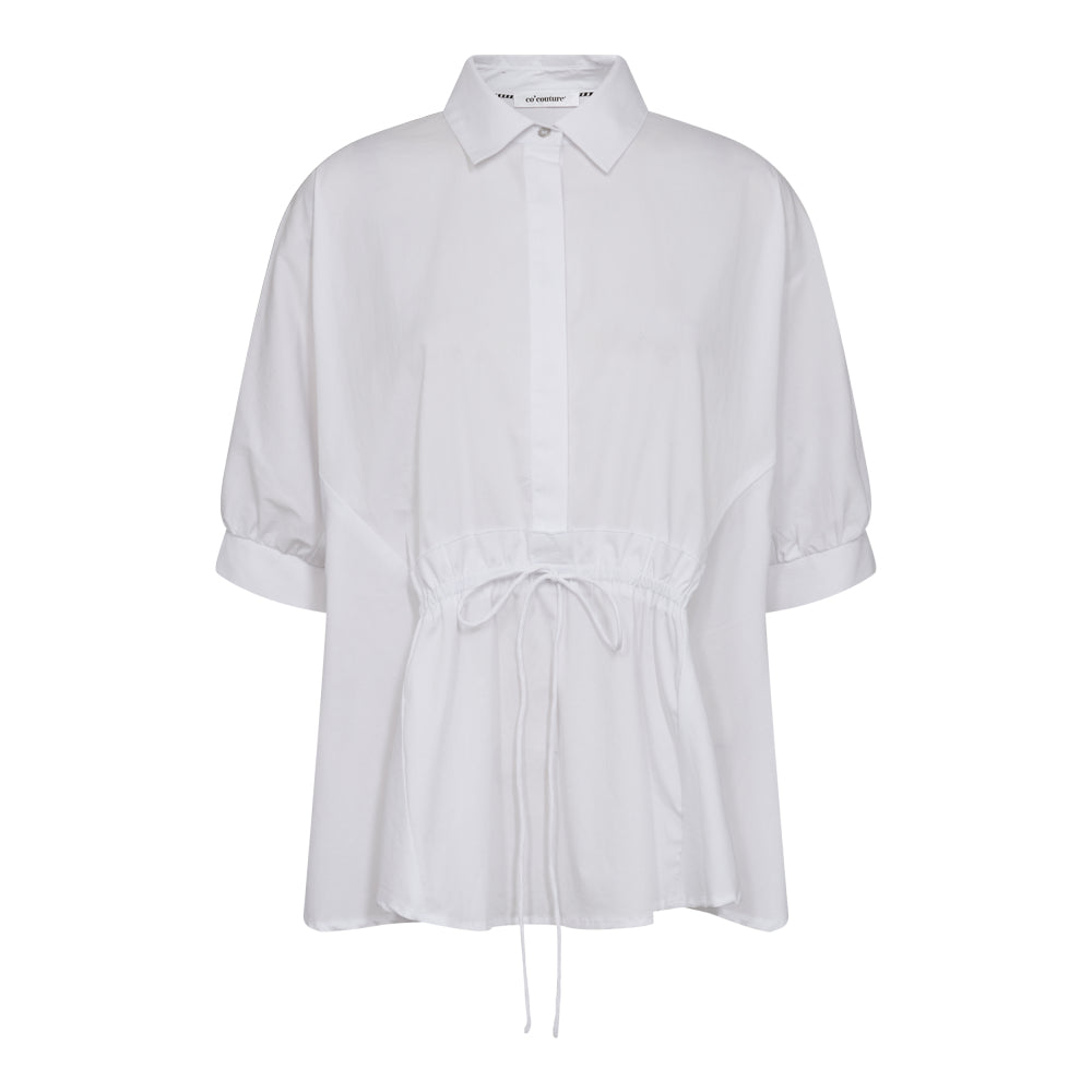 CO'COUTURE Cotton Crisp Wing Blouse Hvid