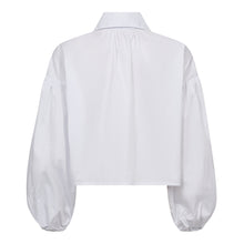 Indlæs billede til gallerivisning CO&#39;COUTURE Cotton Crisp Crystal Shirt Hvid
