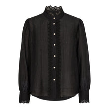 Indlæs billede til gallerivisning CO&#39; COUTURE Angie Anglaise Shirt Black
