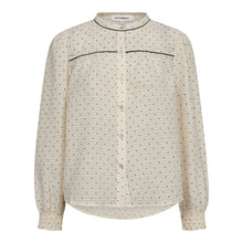 Indlæs billede til gallerivisning CO&#39; COUTURE Francisca Dot Shirt Off White
