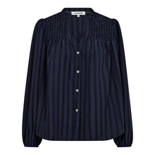 Indlæs billede til gallerivisning CO&#39; COUTURE Lulu Smock V-Shirt Navy
